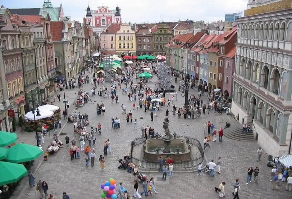 old town in poznan
